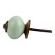 Solid Light Grey Antique Fitting Ceramic Wardrobe Knob Online